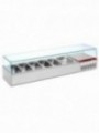 Refrigerated structure GN 6x1/3, with right glass