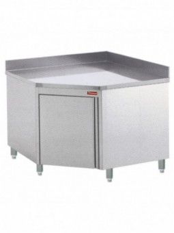 work table 90° corner edge