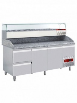 Geheel Koelkast tafel & gekoelde structuur :