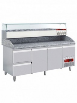 Geheel Koelkast tafel & gekoelde structuur :