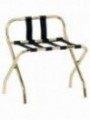 Folding trestle for luggage, gilded