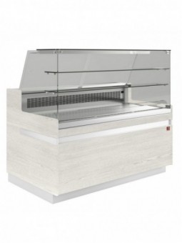 Display counter EN & GN, high window, ventilated, without storage space