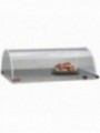 Croissant heater with dome cover