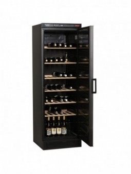 Wijnkast, geventileerd, 380 liters, ZWART