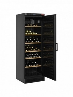 Wijnkast, geventileerd, 380 liters, ZWART