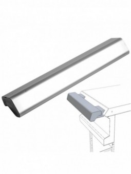 Stainless steel plates shelf - 2250 mm - PASS-THROUGH