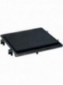 Ribbed cooking plate, 1 fire