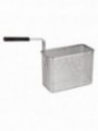 Basket for pasta cooker, frontal handle