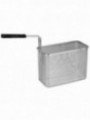 Basket for pasta cooker, frontal handle