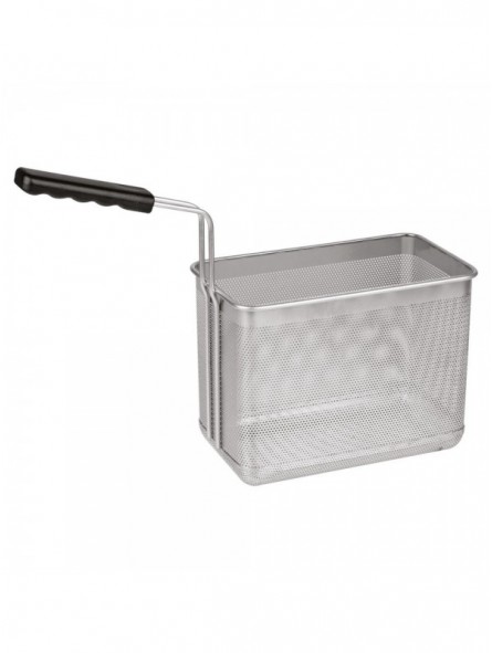 Basket for pasta cooker, frontal handle