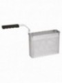 Basket for pasta cooker, frontal handle