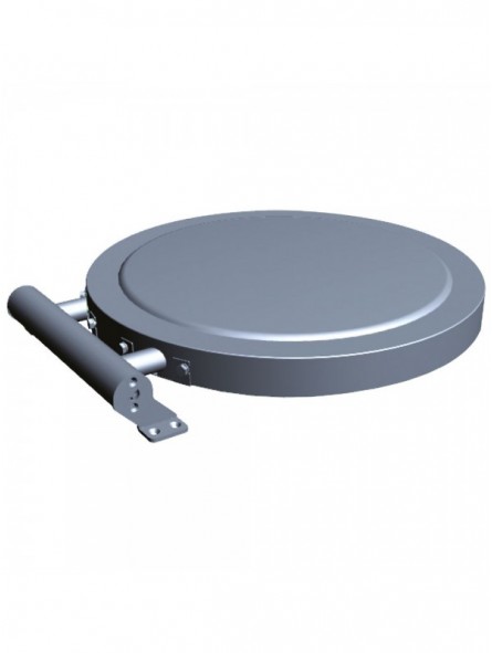 Cover boiling pan made in double wall
