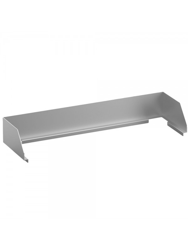 Stainless steel anti-splash edge, 700mmplate