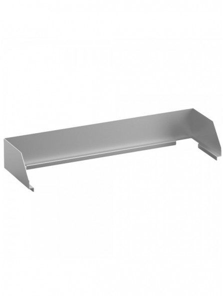 Stainless steel anti-splash edge, 700mmplate