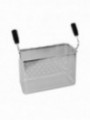 Basket for pasta cooker with 2 handles