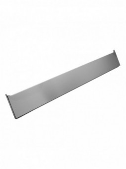 Frontal plinth in stainless steel, 1600 mm