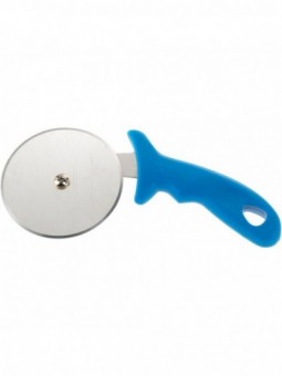 Roulette découpe pizza "inox", poignée plastifiée