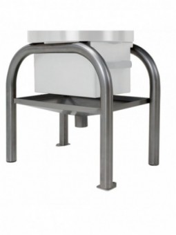 Support with collector vertical discharge (10-18 Kg)