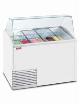 Ice cream display case, 10 trays