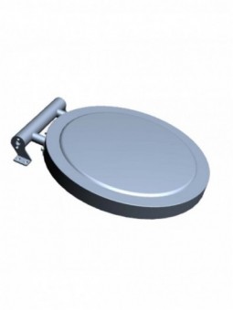 Option: cover boiling pan made in double wall