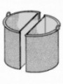 Basket 2 sectors, 100 liters