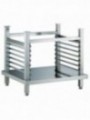 Undercarriage with plate structure, ovens 6 & 10x GN 1/1