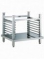 Undercarriage with plate structure, oven 10x GN 2/1