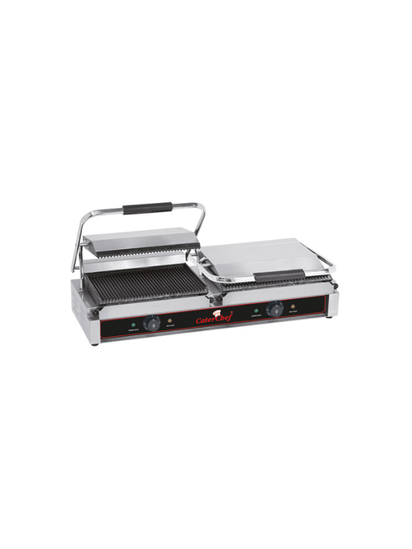 Double appareil à panini - Maxi