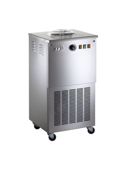 IJsmachine 10 liter per uur op mobiele ondersteuning