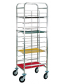 12 tray trolley