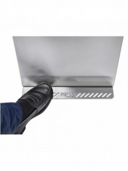 Pedal water cooler, stainless steel, 80 L/h