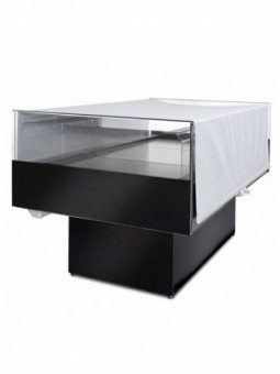 Panoramic self-service refrigerated counter - BLACK