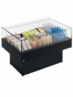 Panoramic self-service refrigerated counter - BLACK
