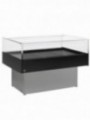Panoramic self-service refrigerated counter - GREY/BLACK