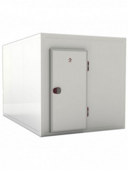 Combi cold room  ISO 100 int. dim. 2230 x 2630 & 2230 x 1830 xh 2230 mm  (13,08 + 9,1m³)