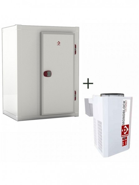 Assembly cold room T° -5° +5° consists of :