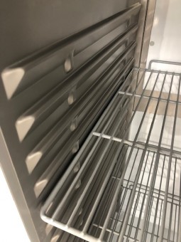 Frigo inox 700 litre, vitré