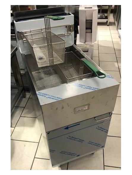 Friteuse gaz 37 litres