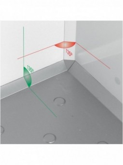 Kamer ISO 100, afm. int. 2140x1540xh1950 mm (6426 liter)