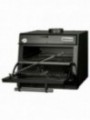 Charcoal oven-BBQ, GN 1/1 (60 Kg/h)/Black