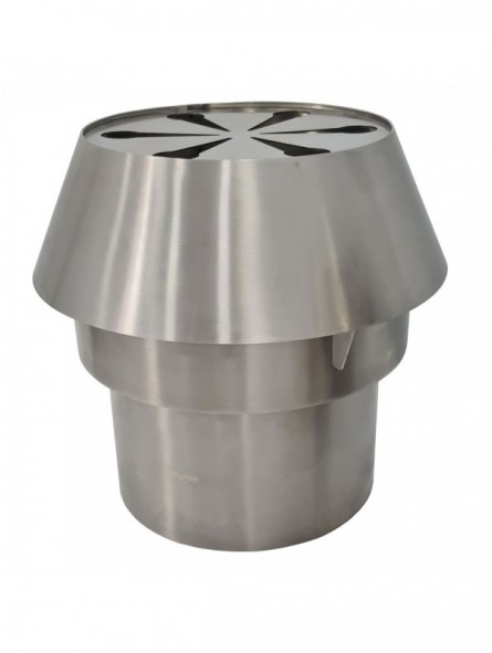 Firewall kit + stainless steel chimney cap (CBQ-120)