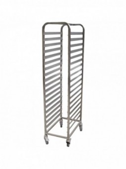 Plate trolley 20x GN 1/1, space 75 mm