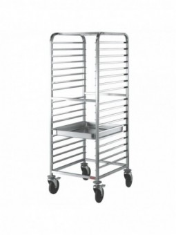 Plate trolley 20x GN 2/1, space 75 mm