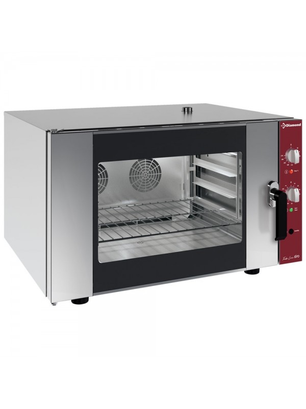 Four électrique à convection 4x GN 1/1 + humidificateur manuel (230/1N)