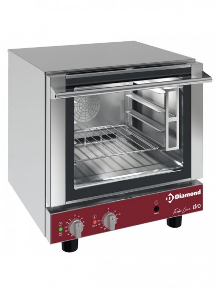 Four électrique à convection, 4x GN 2/3 + humidificateur manuel