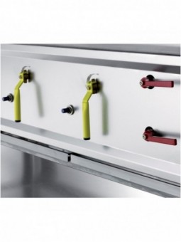 Wok stove 7 burners with water curtain