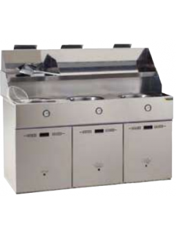 FRITEUSE DEFI 3 CUVES AVEC ASPIRATION