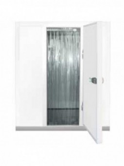 Gordijn met strips voor deur (600mm) Minicold