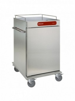 Chariot neutre isolé pour repas, 10 GN 2/1