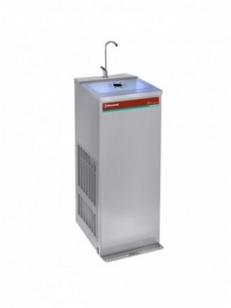 Pedal fountain, stainless steel, 35 Lit/h